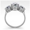 Image 4 : 2 CTW Past Present Future Certified VS/SI Diamond Ring 18K White Gold - REF-414A2X - 35910