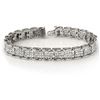 7.0 CTW Certified VS/SI Diamond Bracelet 18K White Gold - REF-488A3X - 14081