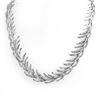 6.0 CTW Certified VS/SI Diamond Necklace 14K White Gold - REF-476H9A - 14363