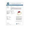 Image 2 : 1.0 CTW Ruby Ring 10K Yellow Gold - REF-20T8M - 12584