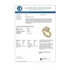 Image 3 : 1.1 CTW VS/SI Diamond Art Deco Ring 18K Yellow Gold - REF-180W2F - 37267