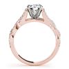 Image 5 : 1 CTW Certified VS/SI Diamond Solitaire Wedding Ring 18K Rose Gold - REF-149M6H - 27832