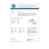Image 3 : 0.7 CTW Certified VS/SI Diamond Solitaire Ring 18K Yellow Gold - REF-114H9A - 27626