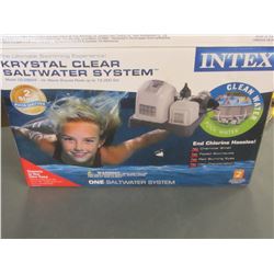 Intex Krystal Clear Saltwater System for outdoor pools/ NO MORE ALGAE