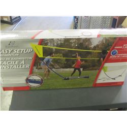 Easy set up Badminton / sets up in 5 min. / portable
