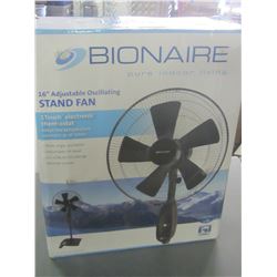 Bionair 16 inch adjustable oscillating Stand Fan