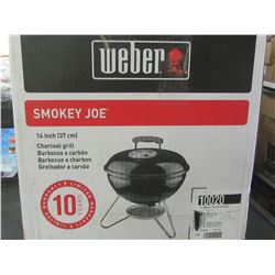 New Weber Smokey Joe Charcoal  BBQ