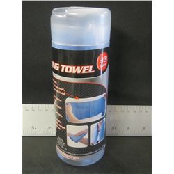 Cooling Towel / hrs of cooling - just wet and flick / mens blue