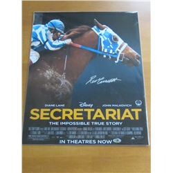 Ron Turcotte hand signed Secretariat 16 x 20 photo with COA