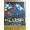 Image 1 : Ron Turcotte hand signed Secretariat 16 x 20 photo with COA