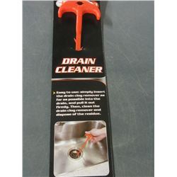 New Drain cleaner / Easy to use - pulls hair and clogs out easily