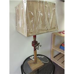 Fishing Rod Lamp with new LED Cobb lightbulb