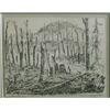 Image 1 : CARON, Paul Archibald Octave, A.R.C.A., 1874-1941.  "After the Forest Fire"....