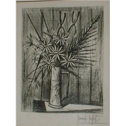 BUFFET, Bernard, 1928-1999.  "Nature Morte". Lithographie, signée et numérotée 110/120 au crayon....
