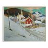 Image 1 : TREMBLAY, Louis, 1949-    .  "Côte Nord, Québec".  Huile sur toile, signée....