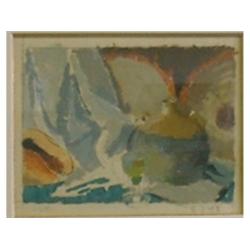FITZGERALD, Lionel Lemoine, 1890-1956.  "Nature Morte".  Mélange, initialé et daté...