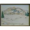 Image 1 : BEAMENT, Thomas Harold, P.R.C.A., 1898-1984.  "Winter Morning, Laurentians, Quebec"....