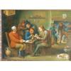 Image 1 : VAN DYKHOF, Gérard, 1933-    .  D'après TENIERS, David, 1610-1690.  "The Tavern Card Players".  H...