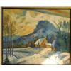 Image 1 : TATOSSIAN, Armand, R.C.A., 1948-    .  "Mont Megantic".  Huile sur toile, signée.  Signée et titr...