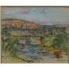 Image 1 : DES CLAYES, Alice, A.R.C.A., 1891-1971.  "Paysage d'Automne".  Pastel, signé.  Pastel, signed.  P...