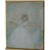 Image 1 : DE BELLE, Charles Ernest, A.R.C.A., 1873-1939.  "Jeune danseuse".  Pastel, monogrammé.  Pastel, m...
