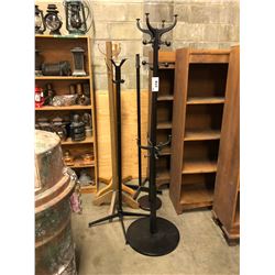 LOT OF ASSORTED COAT RACKS