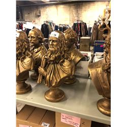 PAIR OF PROP BUSTS