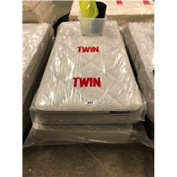 TWIN SIZE MATTRESS WITH BOX SPRING