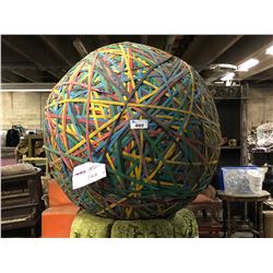 LARGE PROP RUBBER BAND BALL