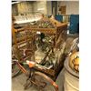 Image 1 : DISTRESSED METAL PROP SNAKE CAGE