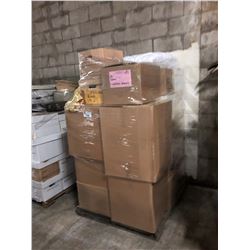 PALLET OF ASSORTED SET DEC: LINEN, PILLOWS & MORE