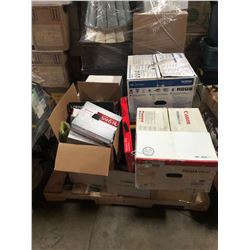 PALLET OF ASSORTED PRINTERS & COMPUTER GOODS