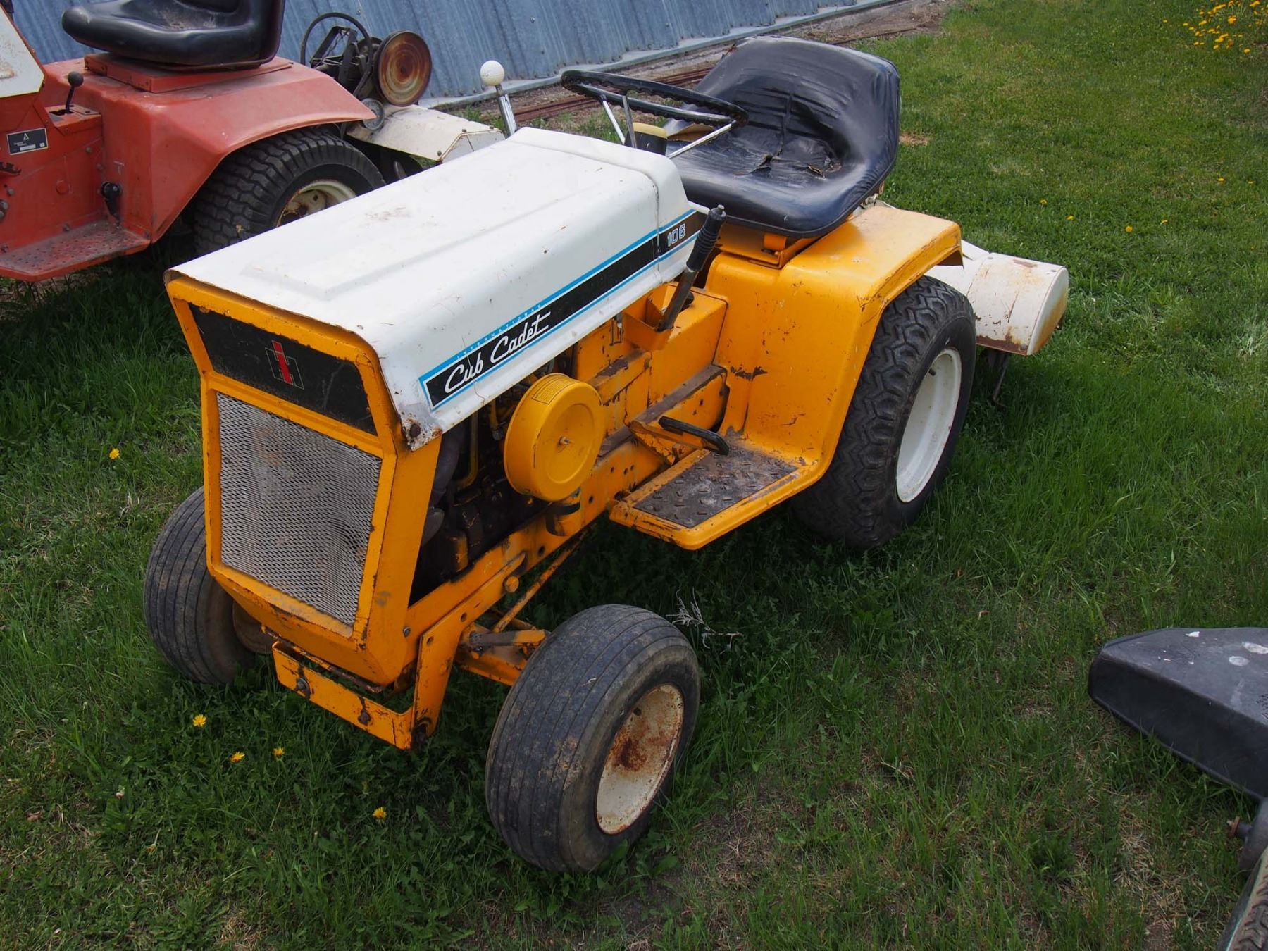International Cub Cadet 106 Lawn Tractor And Cultivator