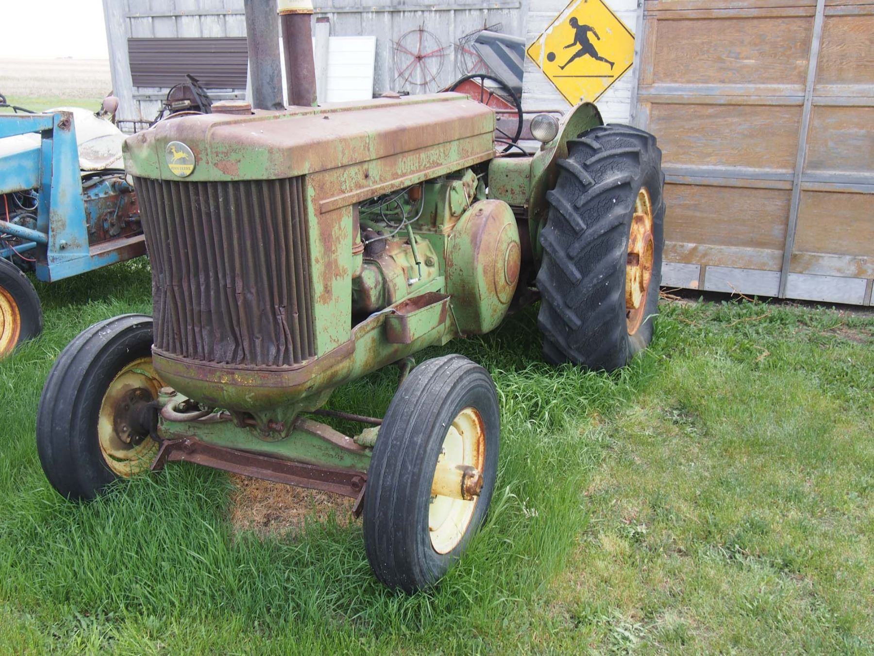 John Deere AR Running Antique Tractor Bodnarus Auctioneering