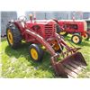 Image 2 : Massey 44 W/ Loader Running Antique Tractor