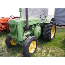 John Deere D Running Antique Tractor