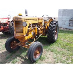 Minneapolis Moline U Running Antique Tractor