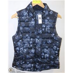 NEW GAP LADIES BLUE VEST W/TAG -SIZE S