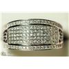 Image 1 : 1) STERLING SILVER CZ MEN'S RING