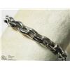 Image 2 : 4) STERLING STEEL MEN'S CHAIN BRACELET