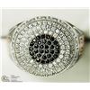 Image 1 : 32) STERLING SILVER CZ MEN'S RING