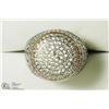 Image 1 : 39) STERLING SILVER CZ MEN'S RING