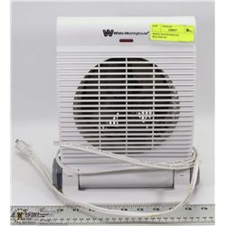 WHITE WESTINGHOUSE HEATER/FAN