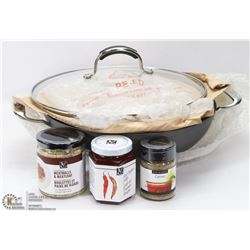 EPICURE COATED WOK IN BOX