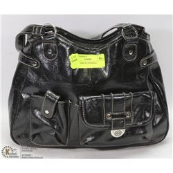 WOMENS BLACK HANDBAG