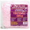 Image 1 : 1LB BAG OF 100% ACRYLIC YARN BABY PINK & WHITE