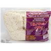 Image 1 : 1LB BAG OF 100% ACRYLIC YARN LIGHT CREAM