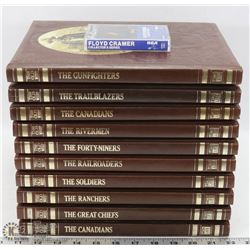 SET OF 10 TIMELIFE BOOKS "THE OLD WEST"