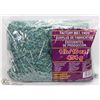 Image 1 : 1LB BAG OF 100% ACRYLIC YARN GREEN & BLUE MIX