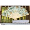 Image 1 : 30 NEW PCS OF  HAND PAINTED HAND FANS